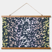 Raar Schattig Retro Boho Bloemige Pangender Pride Hangend Wandkleed (Voorkant 3)