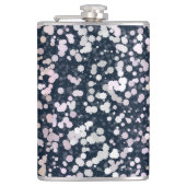 Raar Schattig Retro Boho Bloemige Pangender Pride  Heupfles (Voorkant)