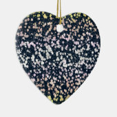 Raar Schattig Retro Boho Bloemige Pangender Pride  Keramisch Ornament (Rechts)