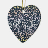 Raar Schattig Retro Boho Bloemige Pangender Pride  Keramisch Ornament (Links)