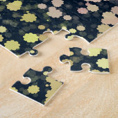 Raar Schattig Retro Boho Bloemige Pangender Pride Legpuzzel (Zijkant)