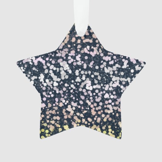 Raar Schattig Retro Boho Bloemige Pangender Pride Ornament (voorkant)