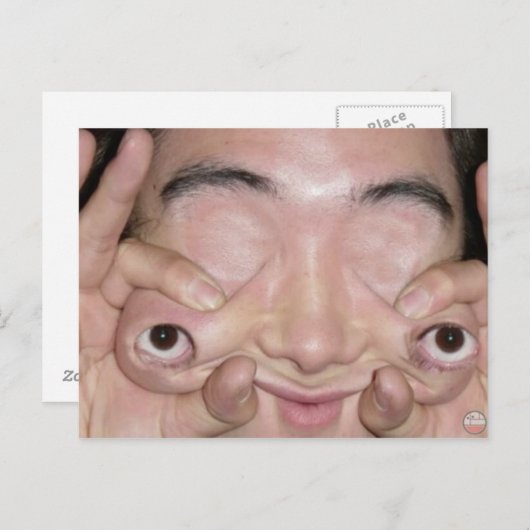 raar spul briefkaart (Voorkant / Achterkant)