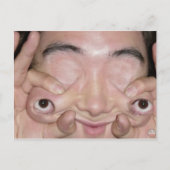 raar spul briefkaart (Voorkant)