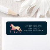 Raardrijden roos goud Rendement Adres Etiket (Insitu)