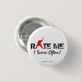 RAAT ME RONDE BUTTON 3,2 CM (Voorkant /achterkant)