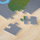 Rab Coratia  stijlkaart Legpuzzel (Zijkant)