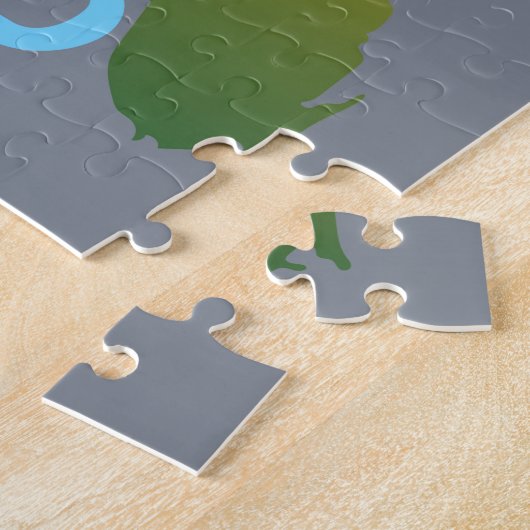 Rab Coratia  stijlkaart Legpuzzel (Zijkant)