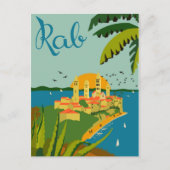 Rab Island, Kroatië Briefkaart (Voorkant)
