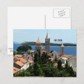 Rab, Kroatië landschapsfoto Briefkaart (Voorkant / Achterkant)