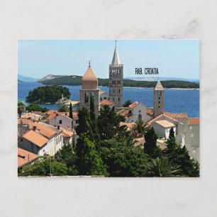 Rab, Kroatië landschapsfoto Briefkaart