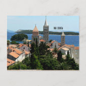 Rab, Kroatië landschapsfoto Briefkaart (Voorkant)
