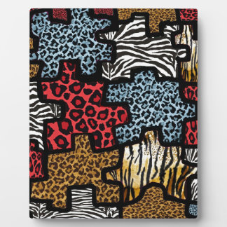 RAB Rockabilly Animal Print Puzzle Fotoplaat