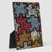 RAB Rockabilly Animal Print Puzzle Fotoplaat (Zijkant)