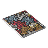 RAB Rockabilly Animal Print Puzzle Notitieblok (Schuin)