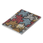 RAB Rockabilly Animal Print Puzzle Notitieblok (Linkerzijde)