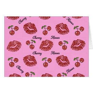 RAB Rockabilly Cherry Kisses op roze