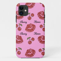 RAB Rockabilly Cherry Kisses op roze