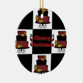 RAB Rockabilly Cherry Tegel Ornament (Rechts)