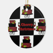 RAB Rockabilly Cherry Tegel Ornament (Links)