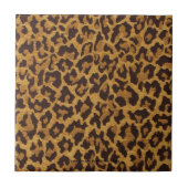 RAB Rockabilly Classic Leopard Print Tile Tegeltje (Voorkant)