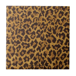 RAB Rockabilly Classic Leopard Print Tile Tegeltje