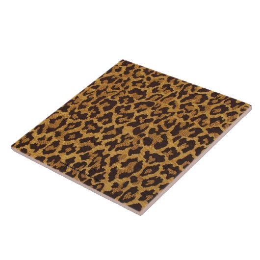 RAB Rockabilly Classic Leopard Print Tile Tegeltje (Zijkant)