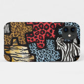 RAB Rockabilly Dierenprint Puzzel Case-Mate iPhone Case (Achterkant (horizontaal))