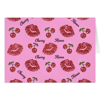 RAB Rockabilly Kussen van Kersen op Roze