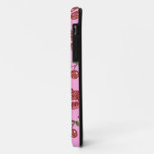 RAB Rockabilly Kussen van Kersen op Roze Case-Mate iPhone Case (Achterkant/links)