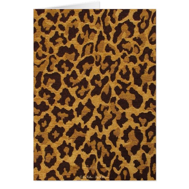 RAB Rockabilly Leopard Print Brown Gold (Voorkant)