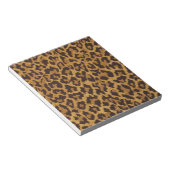 RAB Rockabilly Leopard Print Brown Gold Notitieblok (Schuin)
