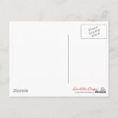 RAB Rockabilly Leopard Print Gifts Briefkaart (Achterkant)