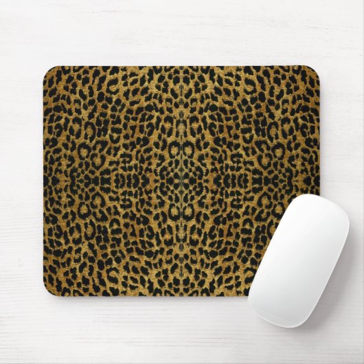 RAB Rockabilly Leopard Print Gifts Muismat (Met muis)