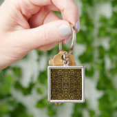 RAB Rockabilly Leopard Print Gifts Sleutelhanger (Hand)