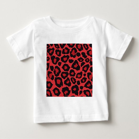 RAB Rockabilly Leopard Print Red Black (Voorkant)