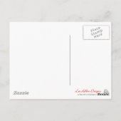 RAB Rockabilly Leopard Zebra Puzzle Print Giften Briefkaart (Achterkant)