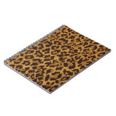 RAB Rockabilly Luipaardprint Bruin Goud Notitieboek (Linkerzijde)