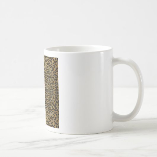 RAB Rockabilly Luipaardprint Geschenken Koffiemok (Rechts)