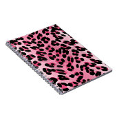 RAB Rockabilly Pink Cheetah Print Notitieboek (Rechterzijde)