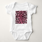 RAB Rockabilly Pink Cheetah Print Romper (Voorkant)