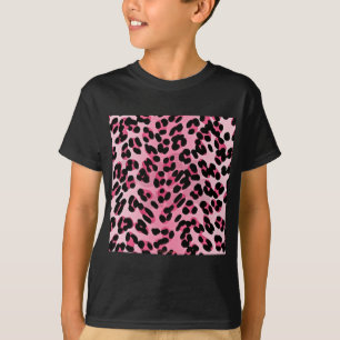 RAB Rockabilly Pink Cheetah Print T-shirt