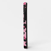 RAB Rockabilly Roze Luipaardprint Case-Mate iPhone Case (Achterkant/links)