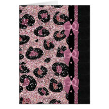 RAB Rockabilly Roze Luipaardprint Lint Bogen