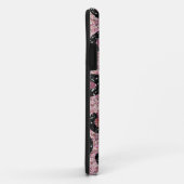 RAB Rockabilly Roze Luipaardprint Lint Bogen Case-Mate iPhone Case (Achterkant/rechts)