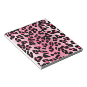 RAB Rockabilly Roze Luipaardprint Notitieblok (Schuin)