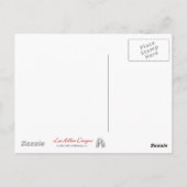 RAB Rockabilly Rozen, Liefde & Lippenstift Briefkaart (Achterkant)