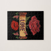 RAB Rockabilly Rozen, Liefde & Lippenstift Legpuzzel (Horizontaal)