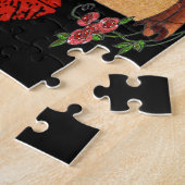 RAB Rockabilly Rozen, Liefde & Lippenstift Legpuzzel (Zijkant)