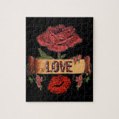 RAB Rockabilly Rozen, Love & Lipstick Legpuzzel (Verticaal)